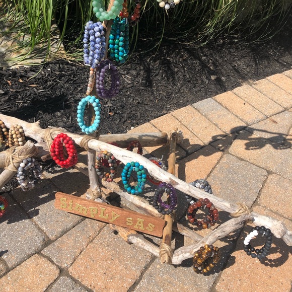 BEAUTIFUL BRACELETS GENUINE STONES. ALL BRAND NEW - Picture 3 of 11